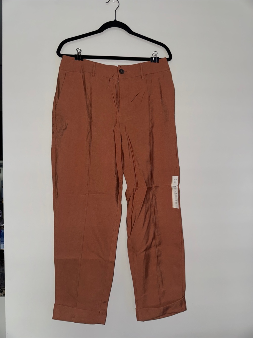 a new day Straight-Leg Chinos in Rust